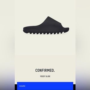 Yeezy Slides Grey Size 9 M / 10.5 W